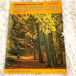 COUNTRY LIFE MAGAZINE September 29 1977